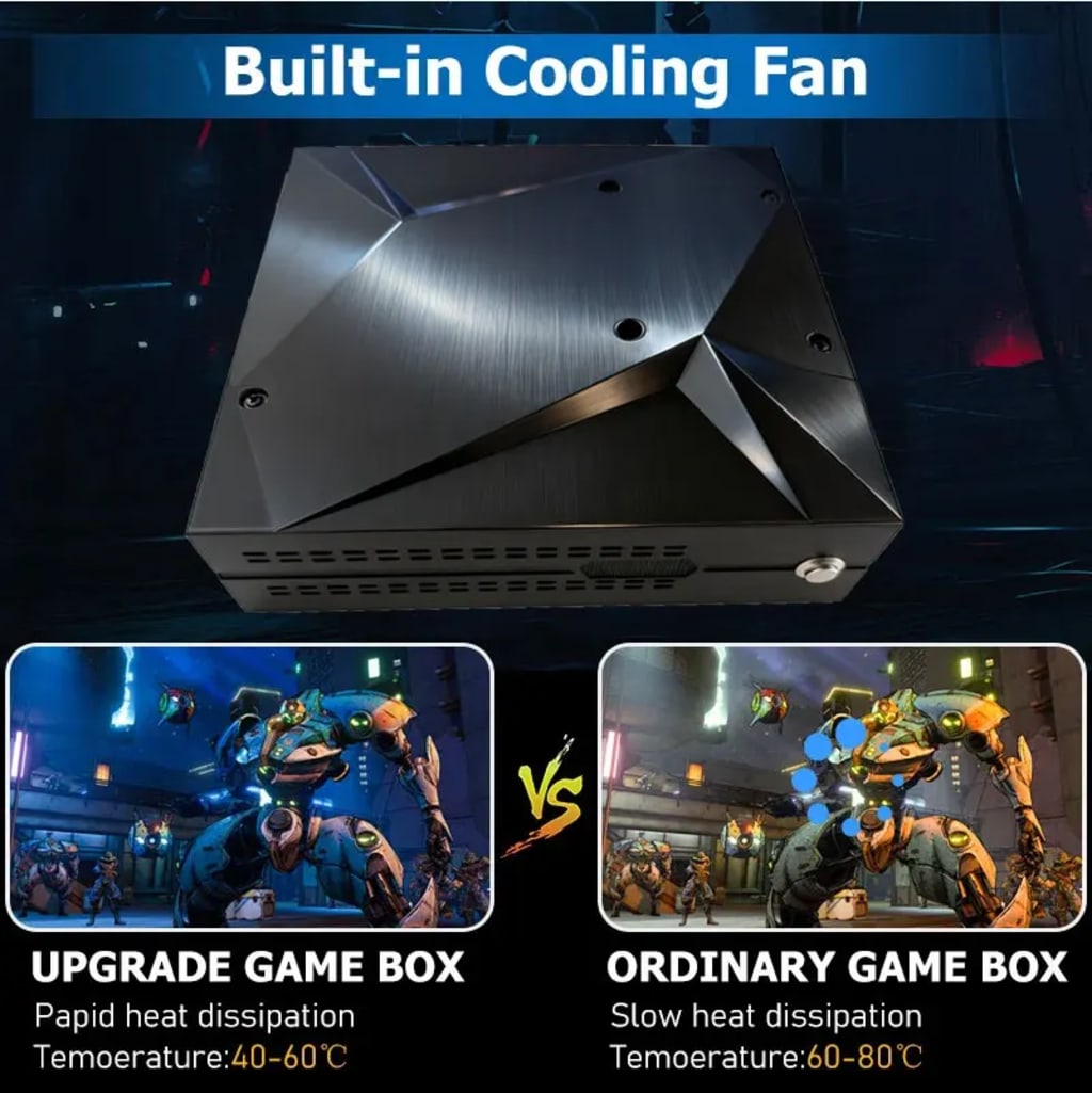 8BIT Retro Gaming Console Box