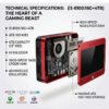 8BIT GAMEBOX Super Retro TV 10-inch HD Display product photo