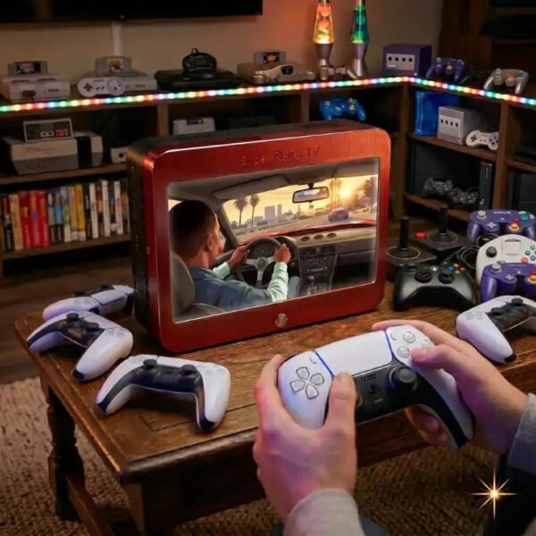 8BIT GAMEBOX Super Retro TV 10-inch HD Display product photo