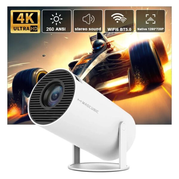Smart LED Projector - 720p Native, 4K Input Support product photo