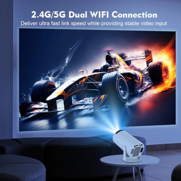 Smart LED Projector - 720p Native, 4K Input Support product photo
