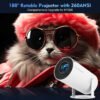 Smart LED Projector - 720p Native, 4K Input Support product photo