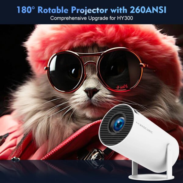 Smart LED Projector - 720p Native, 4K Input Support product photo