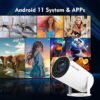 Smart LED Projector - 720p Native, 4K Input Support product photo