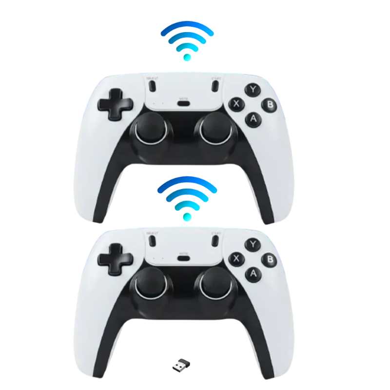 8BIT GAMEBOX 2 White Wireless Controllers accessory product photo